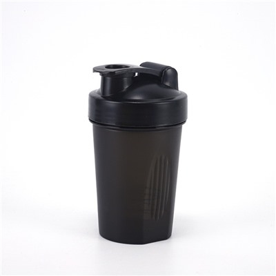 Спортивный шейкер "Matte", black (400 ml)