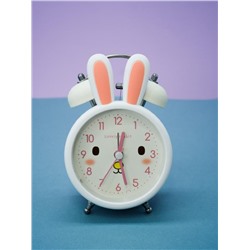 Часы-будильник «Cute rabbit», white (6х9,5 см)