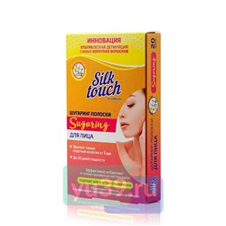 Сахарные полоски Carelax Silk Ktouch для депиляции волос на лице, 20+4 шт.