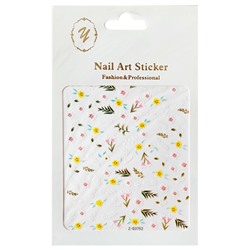 Nail Art Sticker, 2D стикер Z-D3752