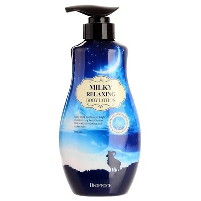 ДП BODY Лосьон DEOPROCE MILKY RELAXING BODY LOTION FLORAL MUSK 500ml