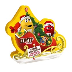 Подарок новогодний M&M's Сани, 280г