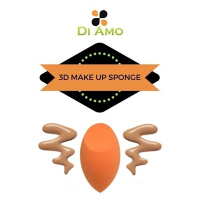 3D спонж для макияжа "Di Amo"
