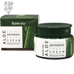 Farm Stay Visible Difference Moisture Cream  Aloe - Увлажняющий крем  c экстрактом алое 100гр. ,