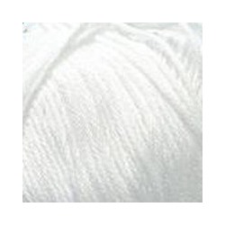 Пряжа для вязания ПЕХ Весенняя (100% хлопок) 5х100г/250м цв.001 белый упак (1 упак)