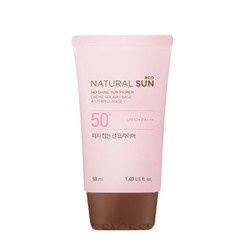 THE FACE SHOP Natural Sun Eco Матирующий солнцезащитный праймер SPF50+ PA+++