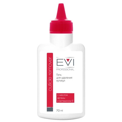 EVI professional, Гель для удаления кутикулы с маслом арганы и витамином Е, 70 мл