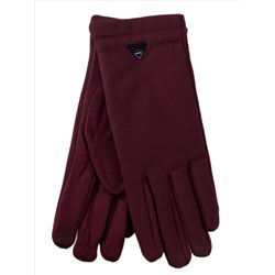 Женские перчатки утепленные , цвет бордо