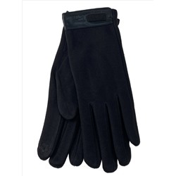 Элегантные хлопковые перчатки, цвет черный