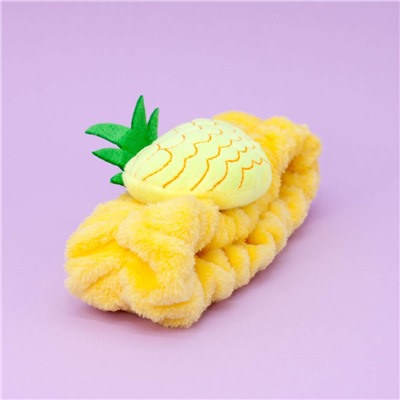 Повязка на голову "Pineapple", yellow