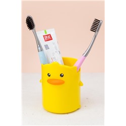 Стакан для зубных щеток "Little duck", yellow