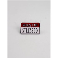 Значок "Hello, I am stressed"