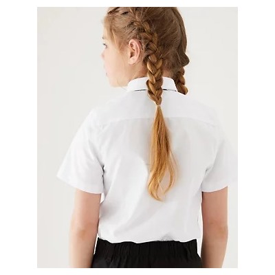 2pk Girls' Non-Iron School Shirts (2-18 Yrs)