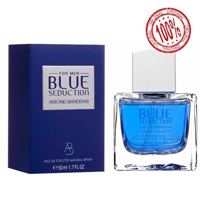 Antonio Banderas Blue Seduction For Men Edt 50 mlПарфюмерия оригинальная по оптовым ценам ценам