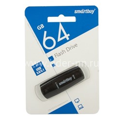 USB Flash  64GB SmartBuy Scout черный 3.0/3.1
