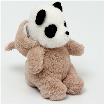 Мягкая игрушка «Панда» в костюме зайки, 25 см